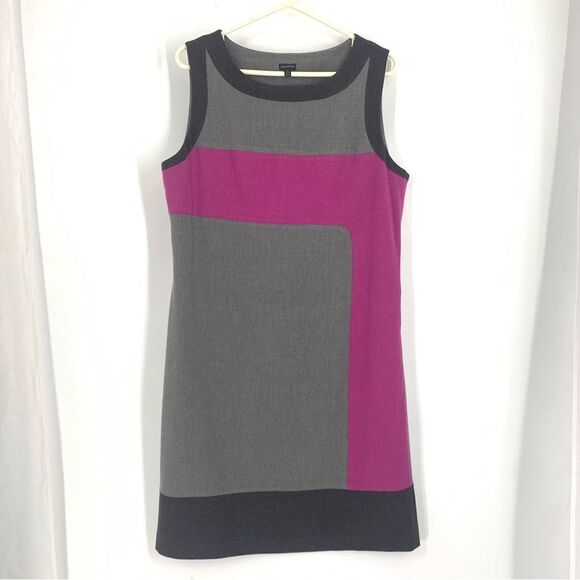 Madison Size 14 Colorblock Sleeveless Sheath Dress - Picture 1 of 9